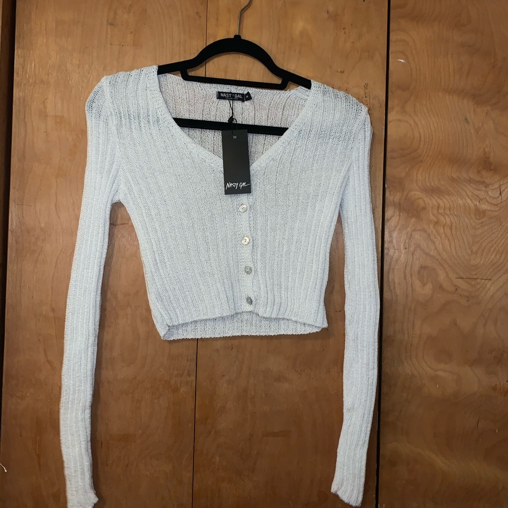 Nasty Gal Cropped Cardi